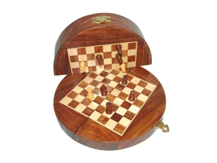 Half Round Folding Chess Set