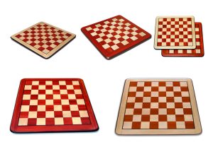 JS#14503--RED WOOD & WHITE WOOD FLAT BOARD