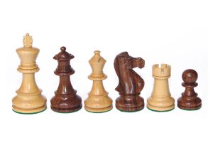 ROSEWOOD & BOXWOOD FELTED KING SIZE -- 88 MM / 3.50" BASE DIA -- 36 MM - JS#10504