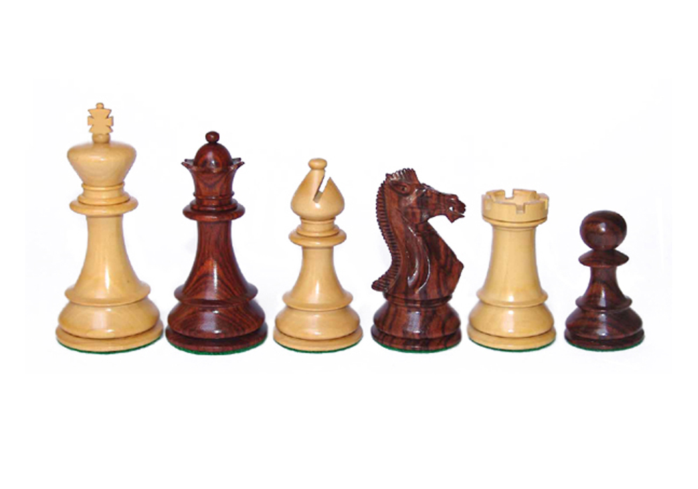 Rose Wood & White Wood Leather Felted King Size – 100 Mm / 4.00″ Base Dia – 47 Mm – JS#10006
