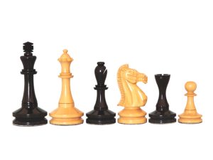 Ebony Wood & Boxwood Felted King Size – 100 Mm / 4.00″ Base Dia – 40 Mm – JS#10009