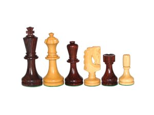 French Style Rosewood & Boxwood King Size – 100 Mm / 4.00″ Base Dia – 38 Mm – Js#11003