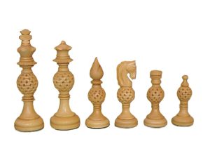JS#12502--BOX WOOD JALI BALL SET KING SIZE -- 100 MM / 4.00"